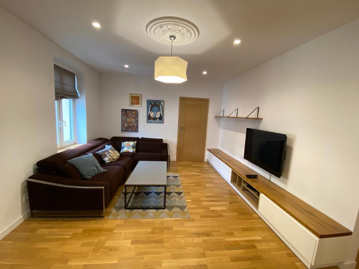 Stylowy 2-Pokojowy Apartament 5 Min. Od Rynku Βρότσλαβ Εξωτερικό φωτογραφία